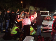 فيديو: اصابة خطيرة لشاب بحادث دهس في مدينة يافا 